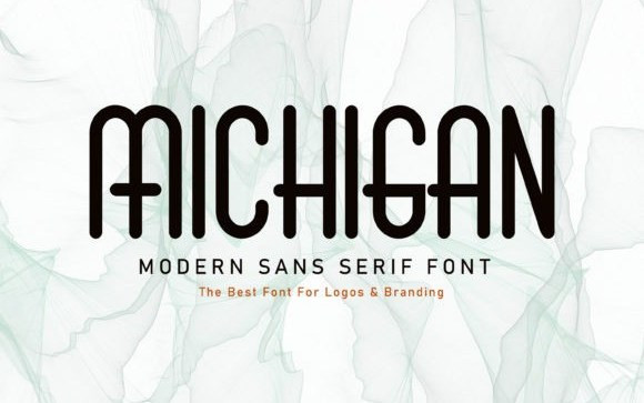 Michigan Display Font