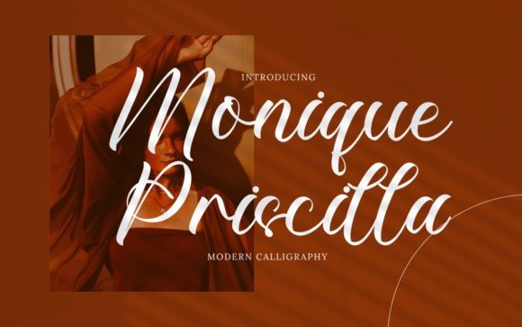 Monique Priscilla Script Font