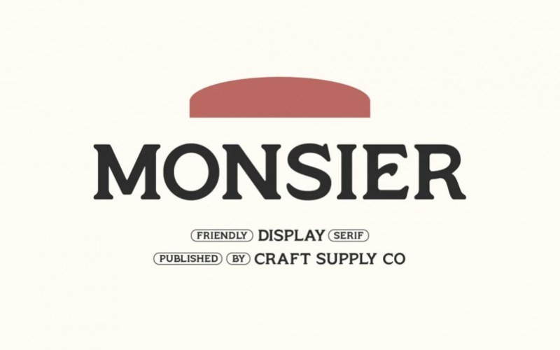 Monsier Serif Font