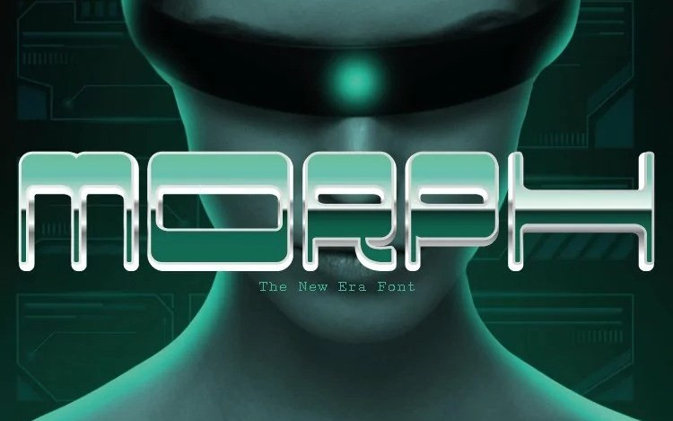 Morph Display Font