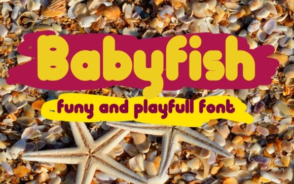 Babyfish Display Font