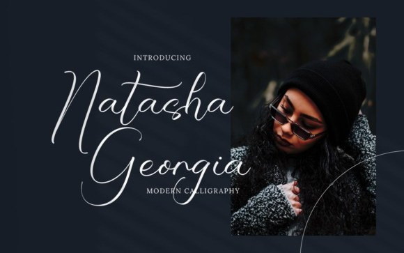 Natasha Georgia Script Font