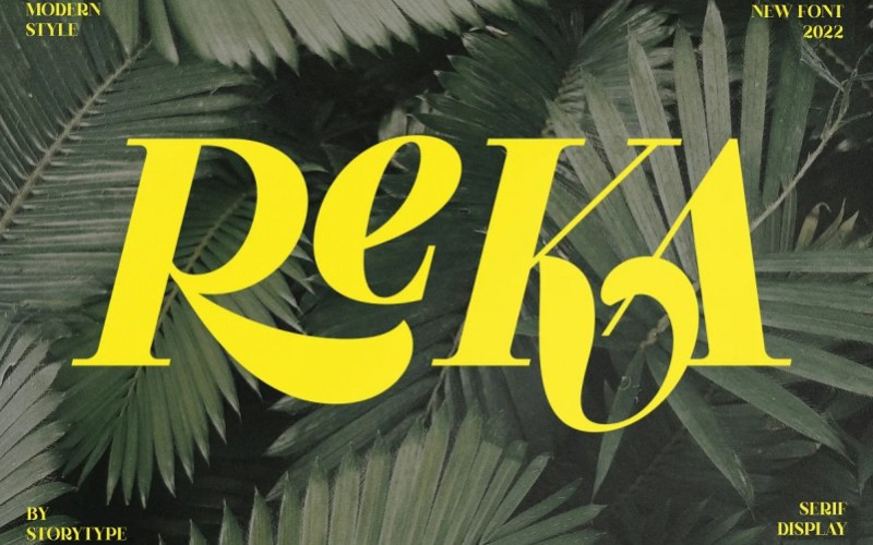 REKA Serif Font