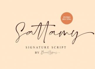 Sattamy Handwritten Font