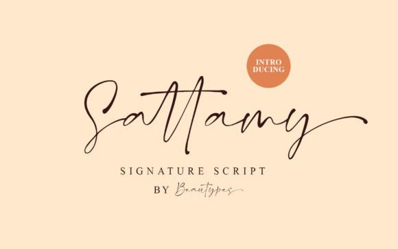 Sattamy Handwritten Font