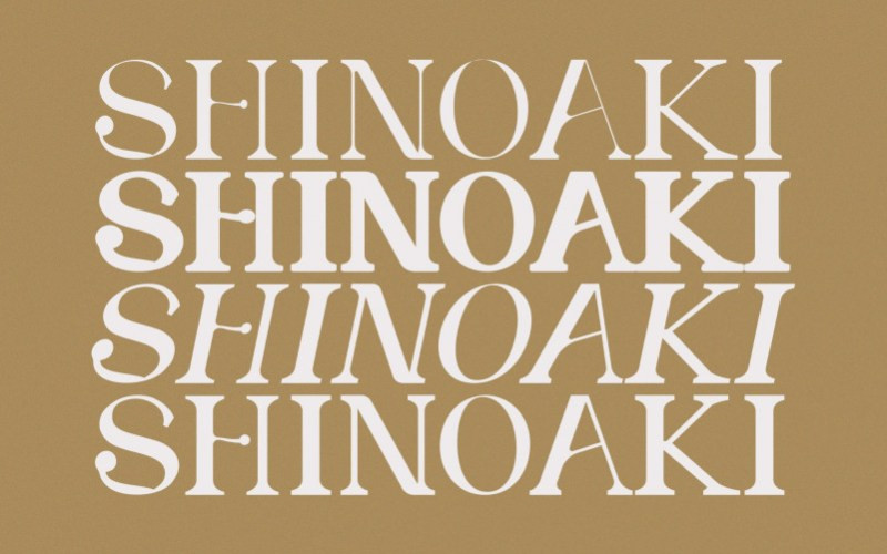 SHINOAKI Serif Font