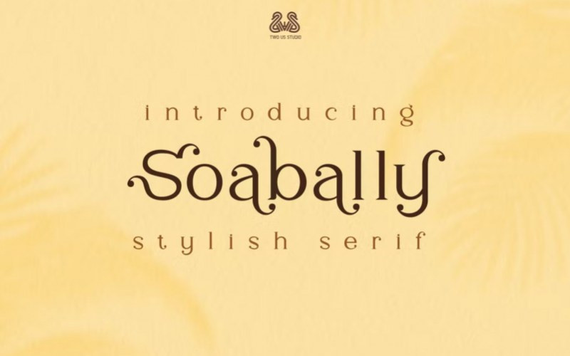 Soabally Serif Font