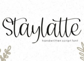 Staylatte Script Font