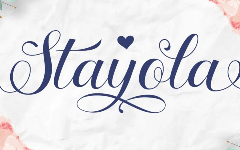 Stayola Calligraphy Font