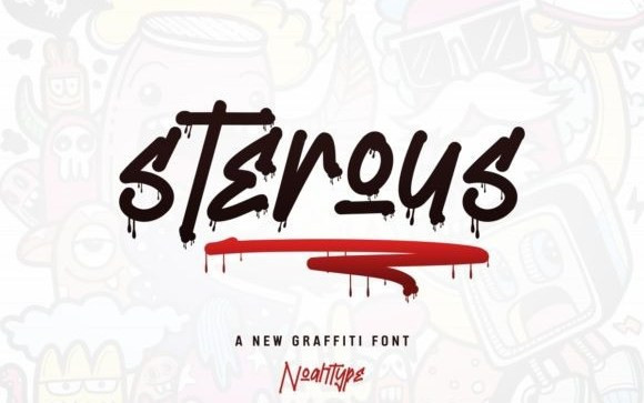 Sterous Display Font