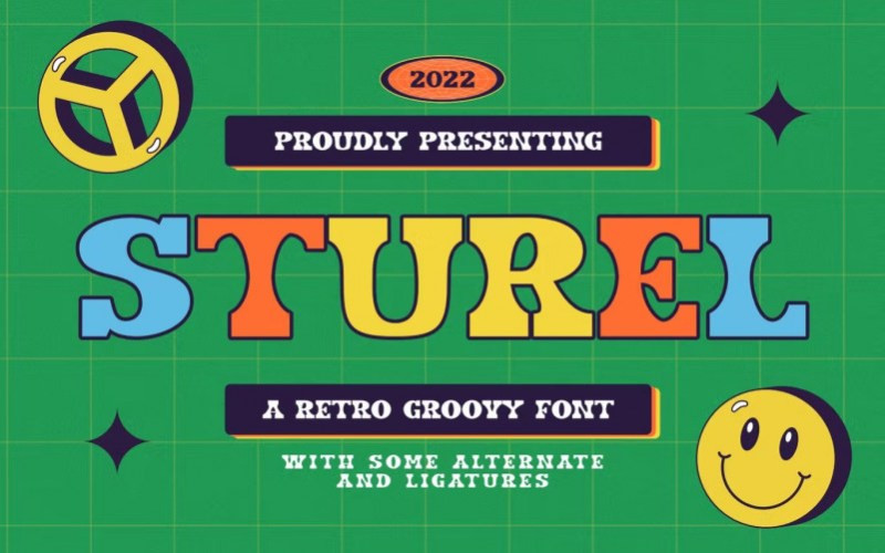 Sturel Slab Serif Font