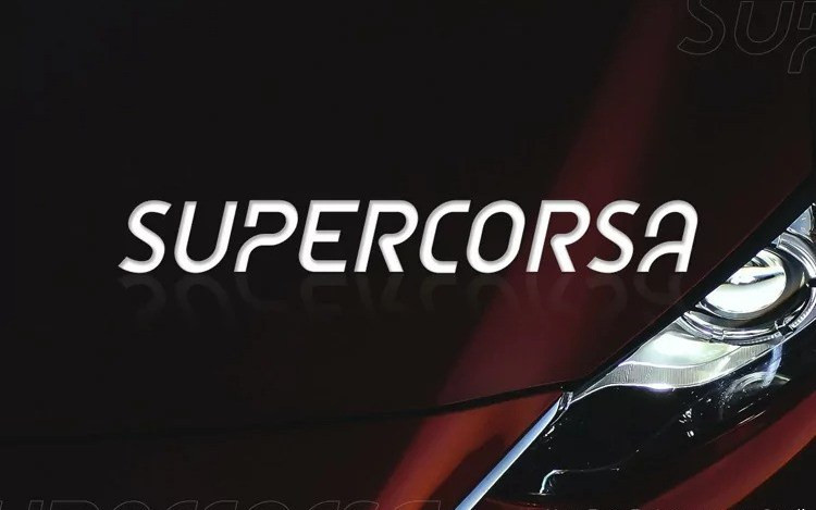 Supercorsa Display Font