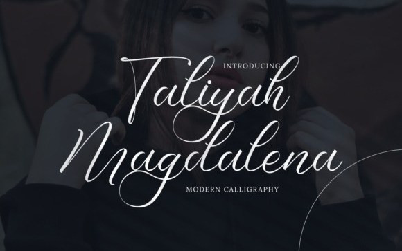 Taliyah Magdalena Script Font