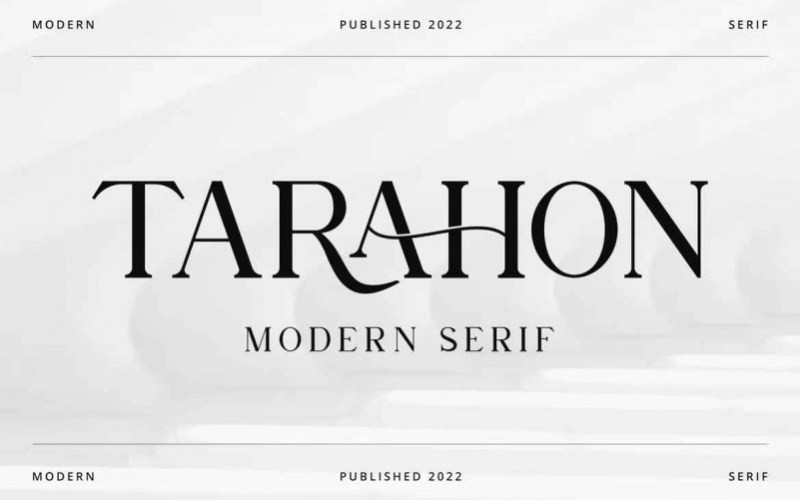 Tarahon Serif Font