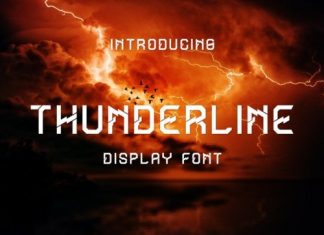 Thunderline Display Font