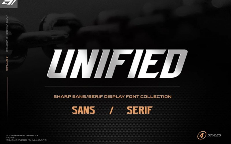 Unified Display Font