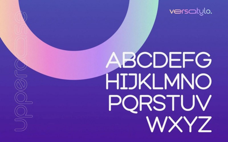 Versatylo Rounded Display Font