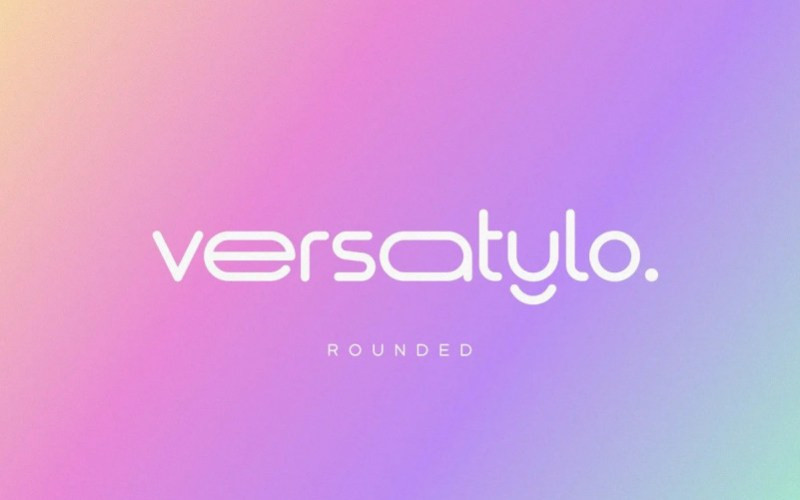 Versatylo Rounded Display Font