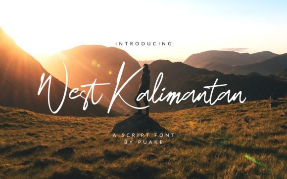 West Kalimantan Handwritten Font