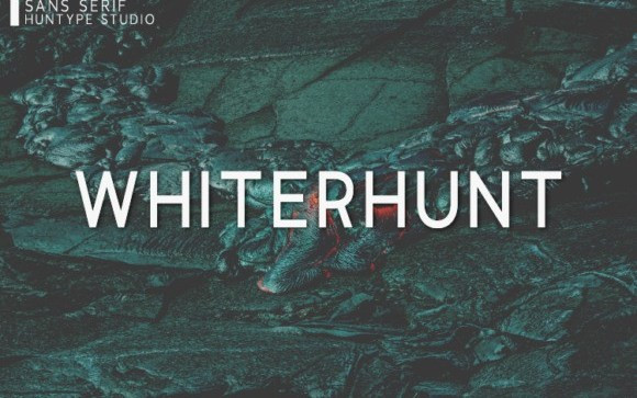 Whiterhunt Sans Serif Font