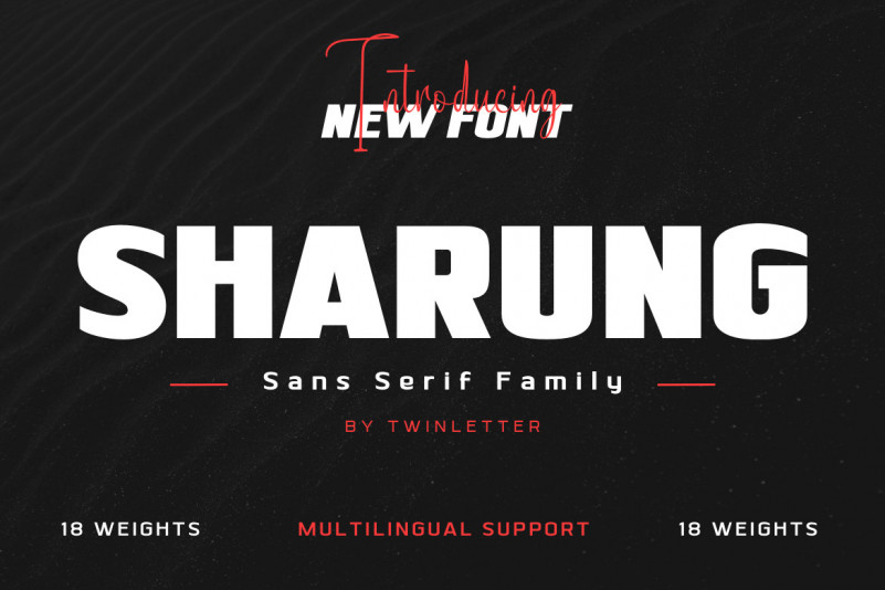 Sharung Sans Serif Font