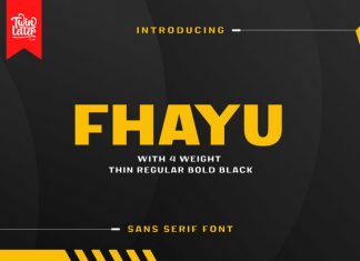 Fhayu Sans Serif Font