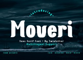 Moveri Display Font