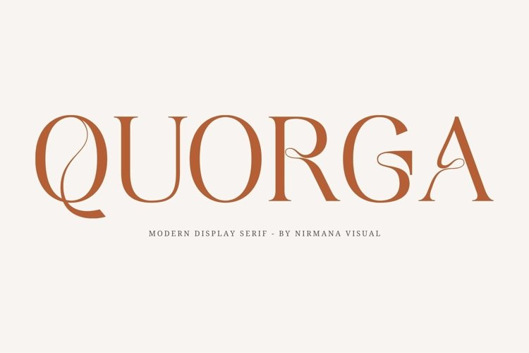 Quorga Serif Font