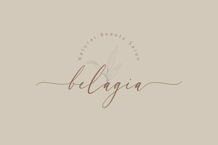 Begthen Calligraphy Font