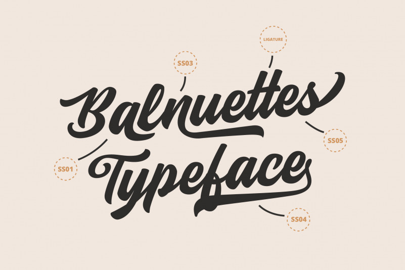 Balnuettes Script Font