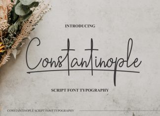 Constantinople Handwritten Font