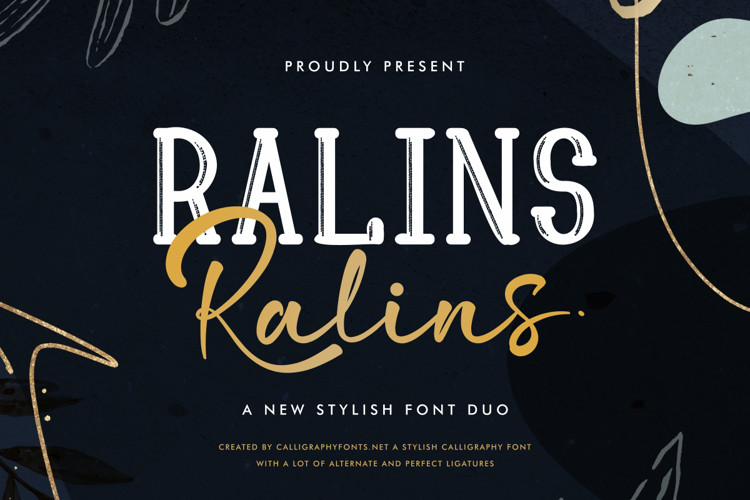 Ralins Font Duo