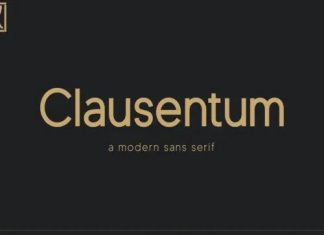 Clausentum Sans Serif Font