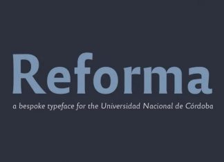 Reforma Serif Font