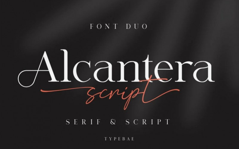 Alcantera Serif Font