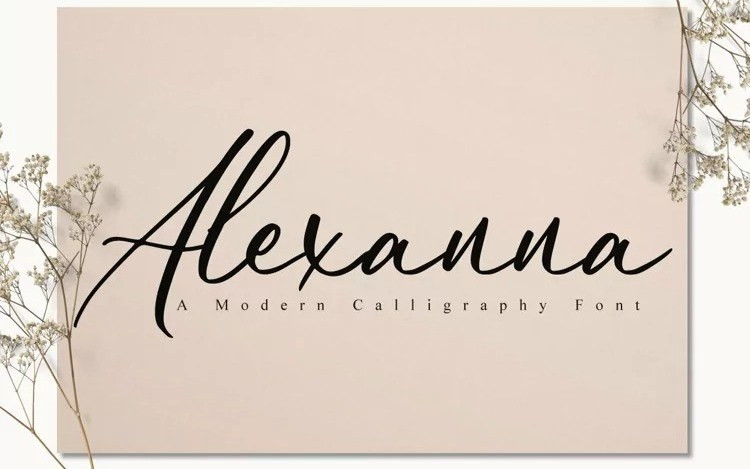 Alexanna Handwritten Font