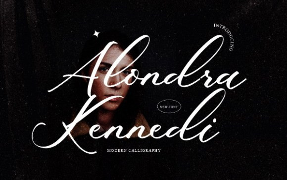 Alondra Kennedi Script Font