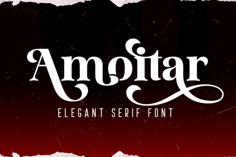 Amoitar Serif Font