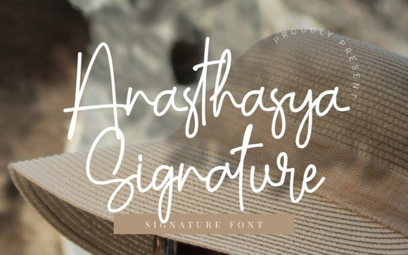 Anasthasya Signature Script Font