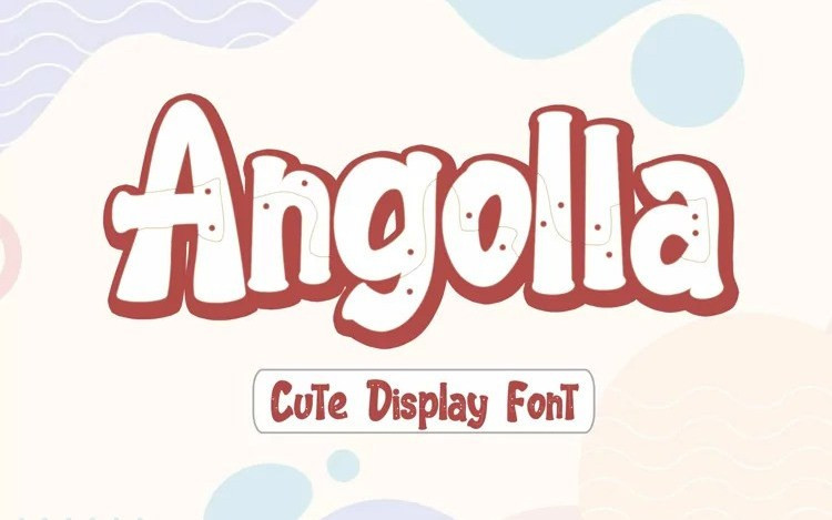 Angolla Display Font