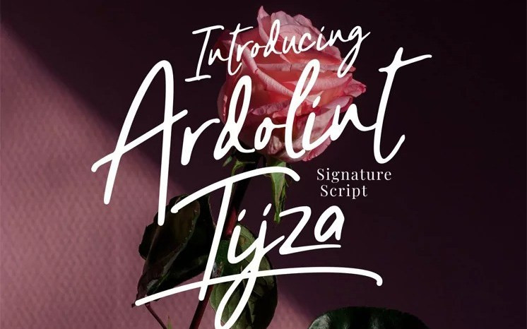 Ardolint Tijza Handwritten Font