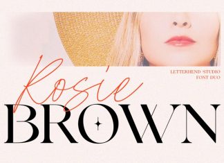 Rosie Brown Font Duo