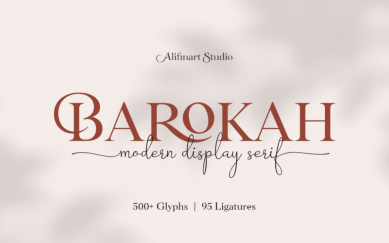 Barokah Font Duo