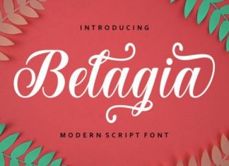 Bellagia Calligraphy Font