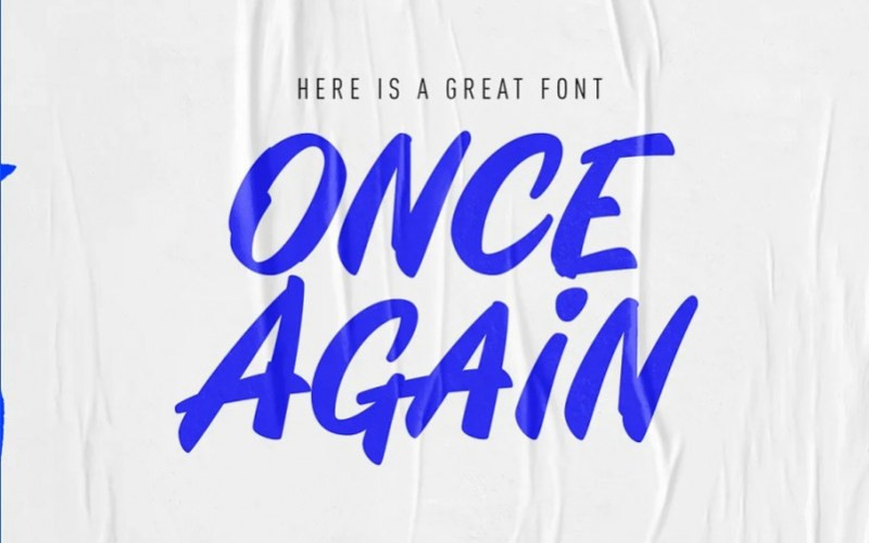 Blah! Brush Font