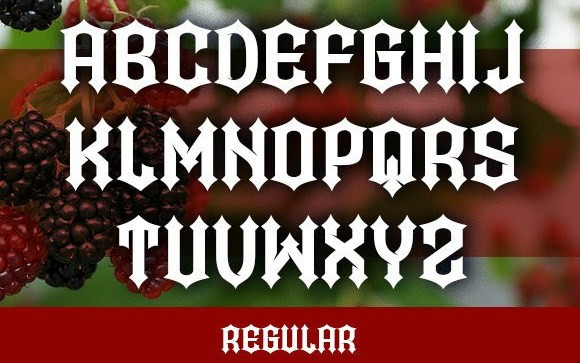 Bramble Princess Display Font