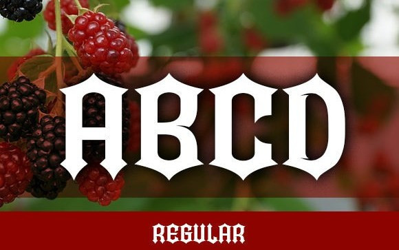 Bramble Princess Display Font