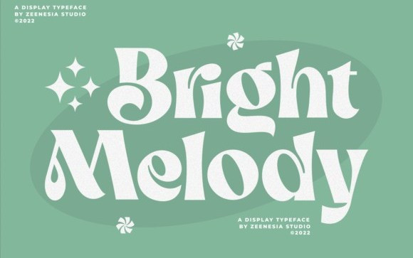 Bright Melody Serif Font