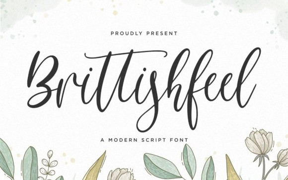 Brittishfeel Calligraphy Font