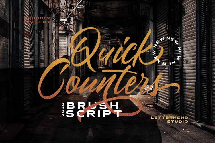 Quick Counters Script Font